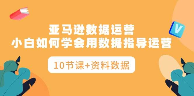 （10158期）亚马逊数据运营，小白如何学会用数据指导运营（10节课+资料数据）