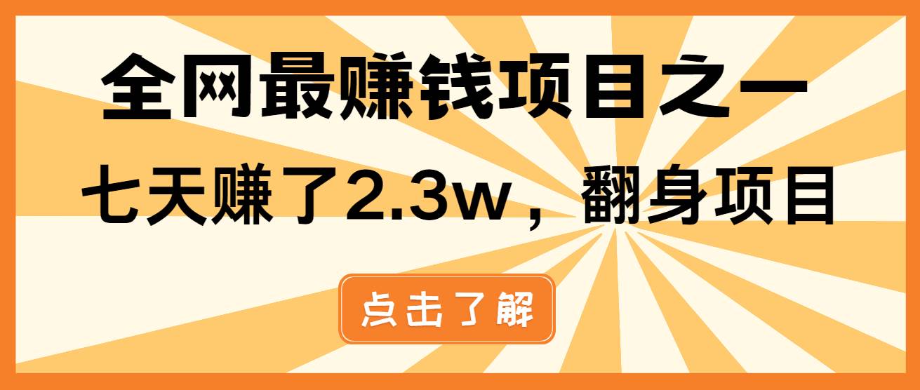 （13674期）小白必学项目，纯手机简单操作收益非常高!年前翻身！